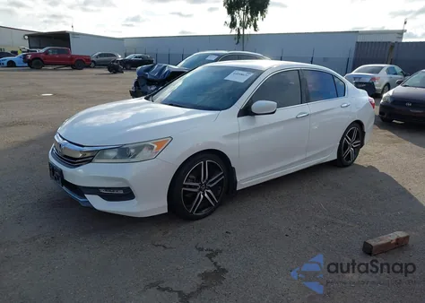 2016 Honda Accord Sport from USA, damaged, VIN 1HGCR2F59GA028855